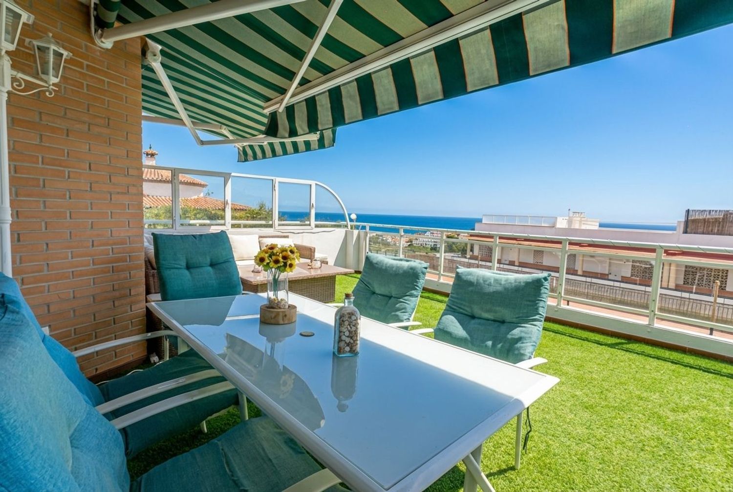 Terrassa de Pis en venda en Rincón de la Victoria amb Aire condicionat, Jardí privat i Terrassa