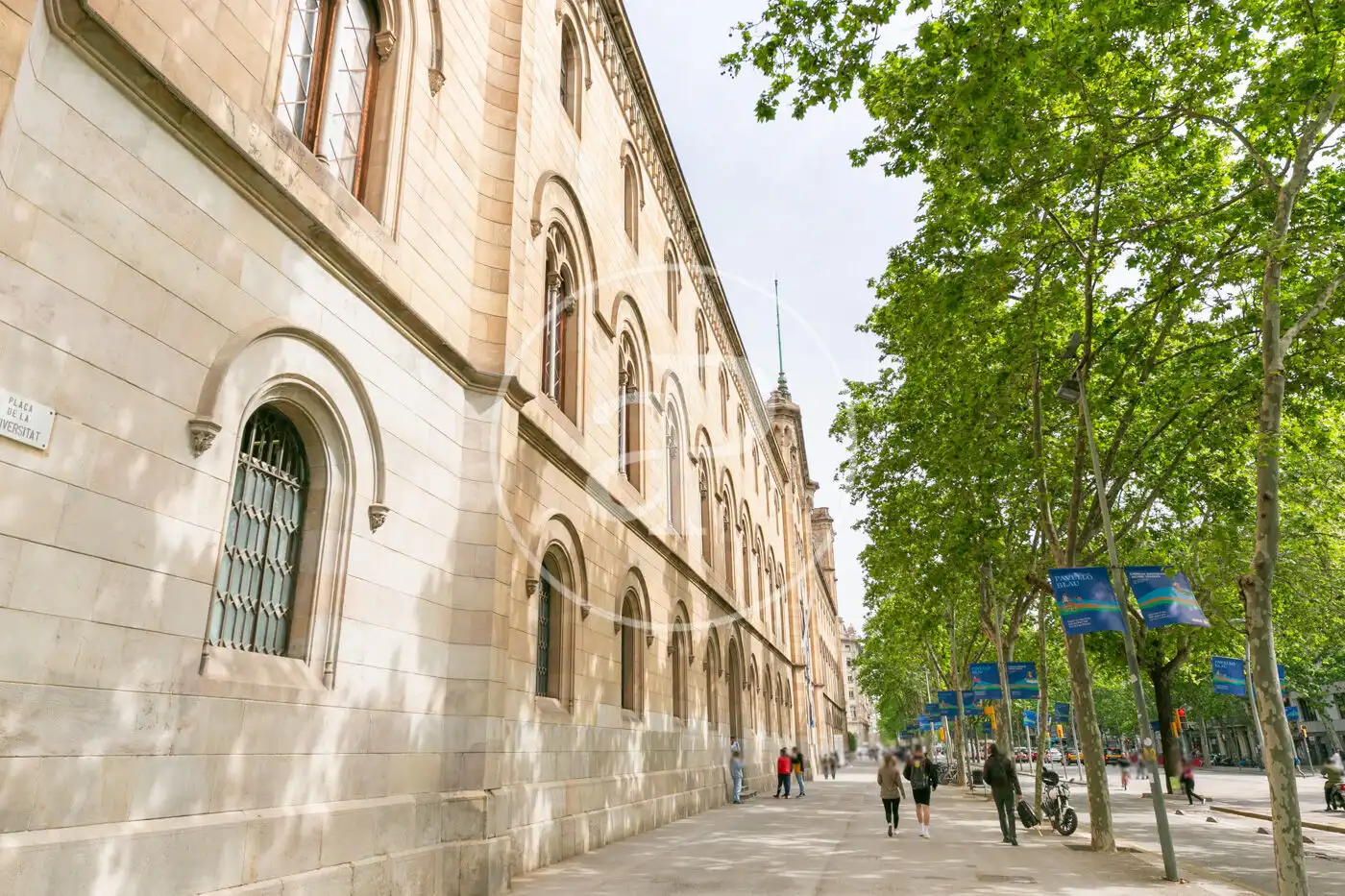 Vista exterior de Pis en venda en Barcelona amb Aire condicionat, Calefacció i Terrassa