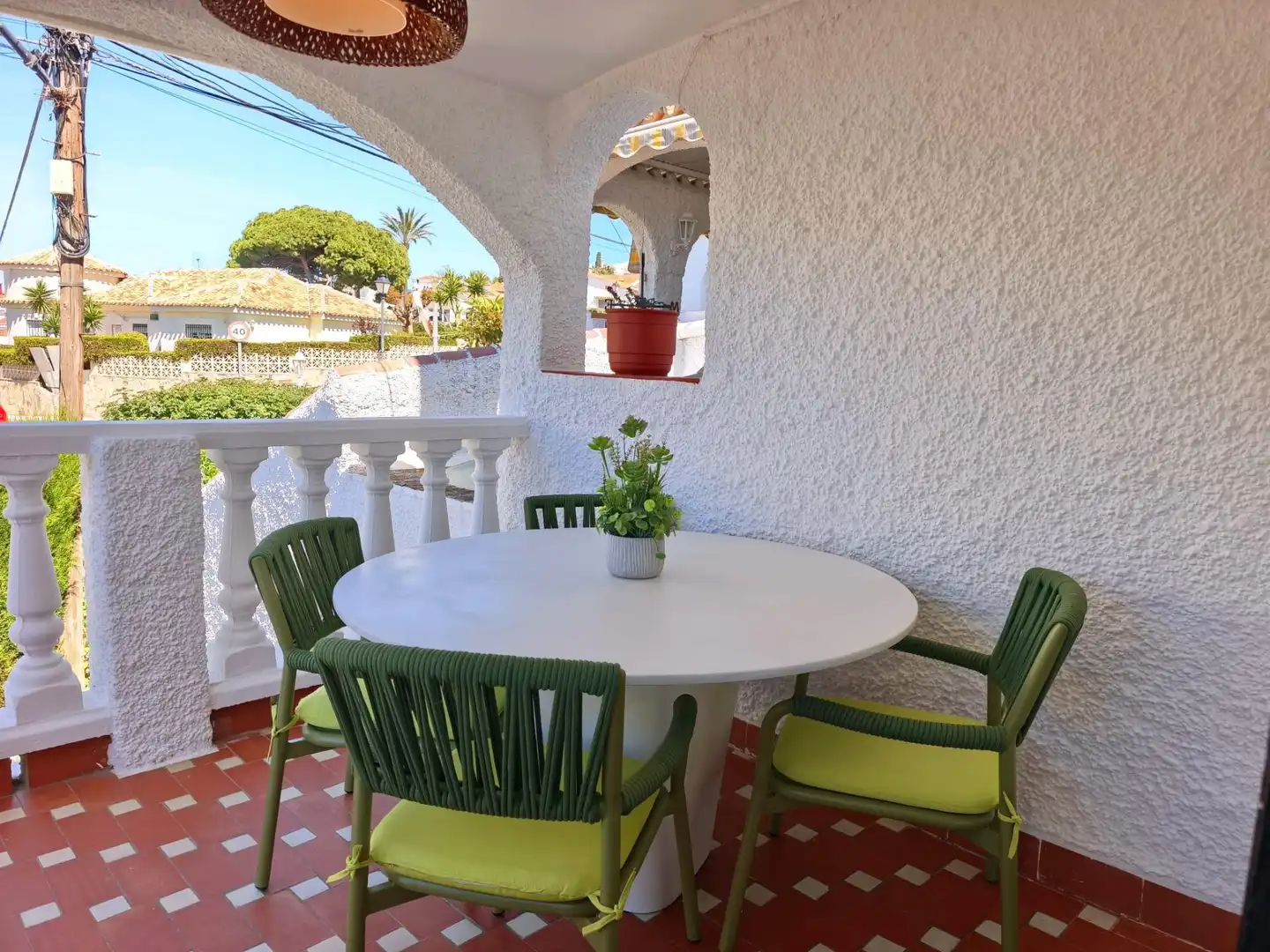Terraza de Casa adosada de alquiler en Vélez-Málaga
