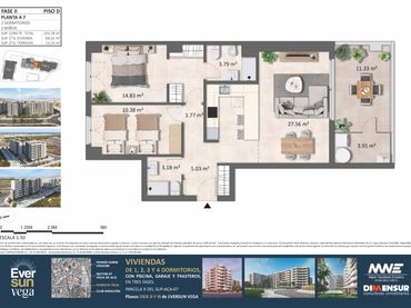 Appartamento di nuova costruzione con piscina in vendita a Poligono Sup 115
