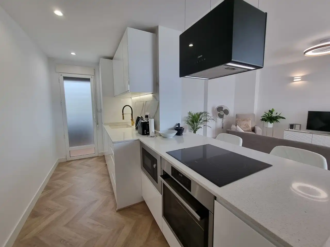 Kitchen of Apartments for sale in Mojácar  with Air Conditioner, Swimming Pool and Furnished