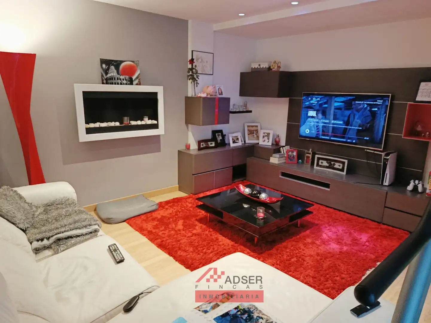 Living room of Detached homes for sale in Entrena  with Heating, Parquet flooring and Terrace