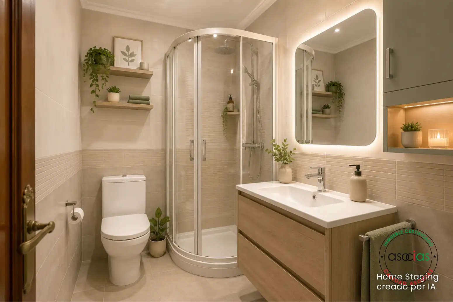 Bathroom of Flat for sale in Gijón   with Heating and Terrace