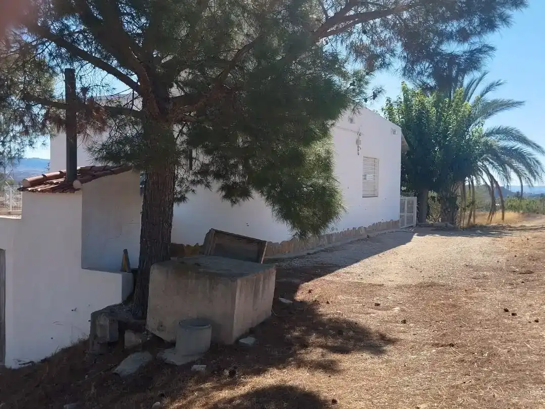 Vista exterior de Finca rústica en venta en Ulea con Trastero y Amueblado