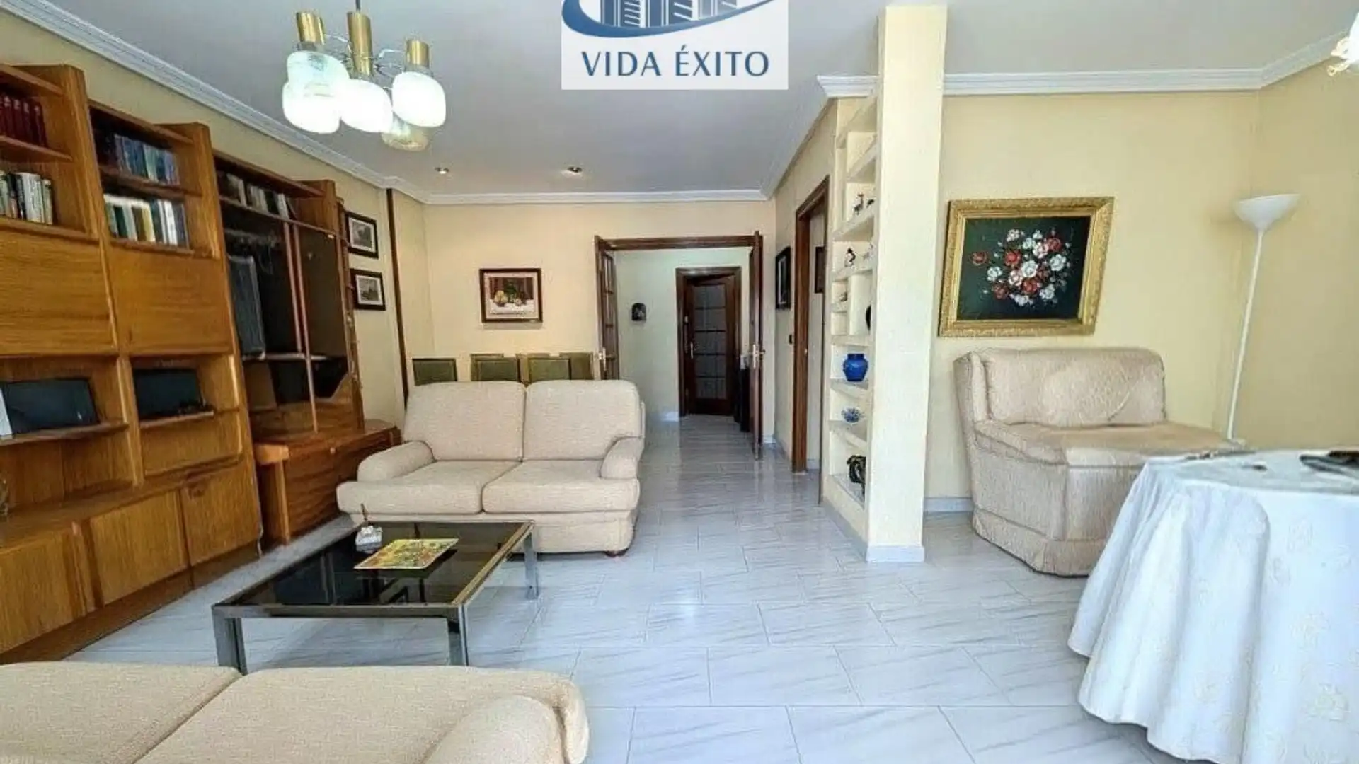 Sala de estar de Piso en venta en Linares con Aire acondicionado, Trastero y Amueblado