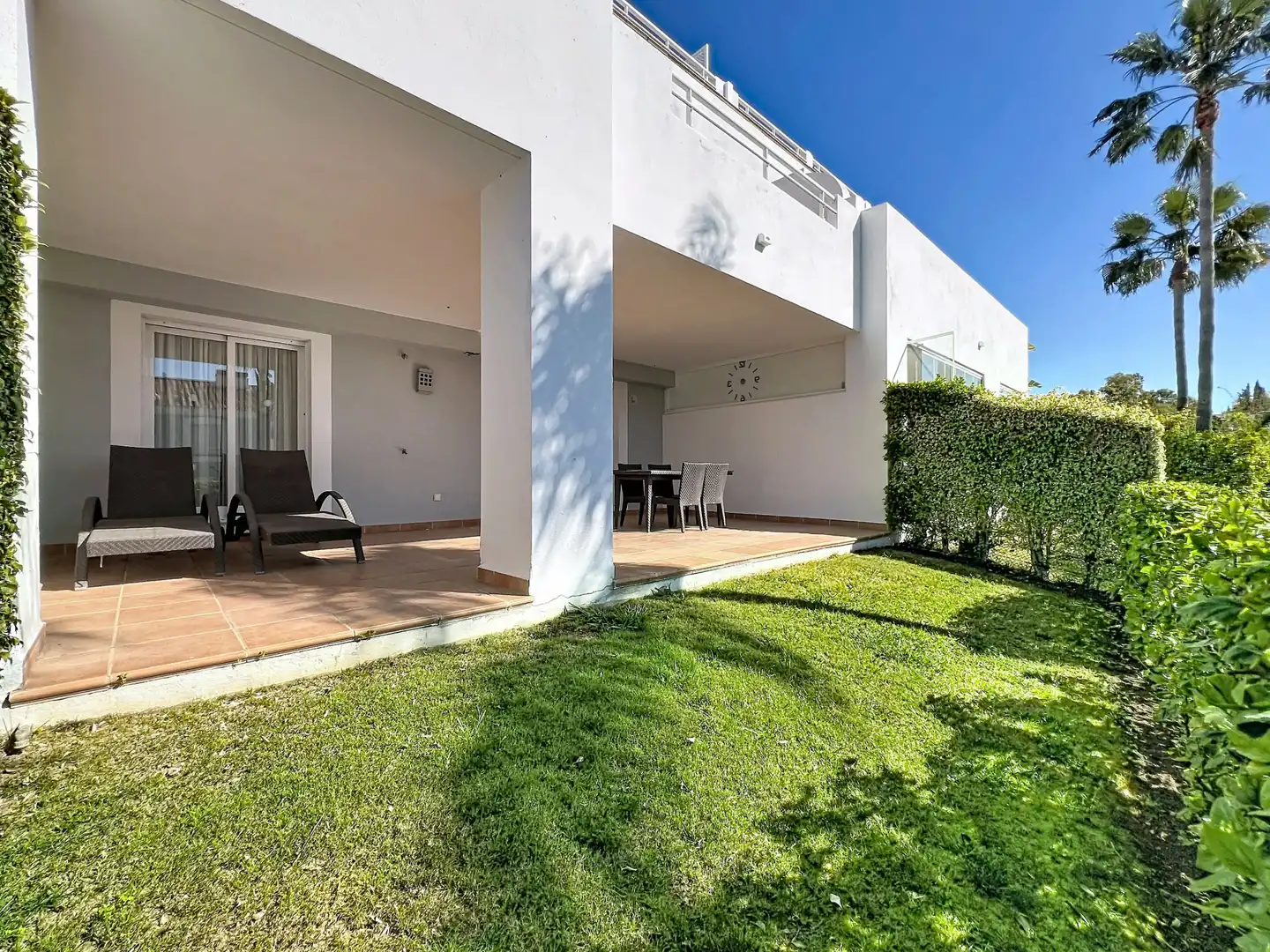 Terrace of Ground floor for sale in Estepona  with Air Conditioner, Terrace and Swimming Pool