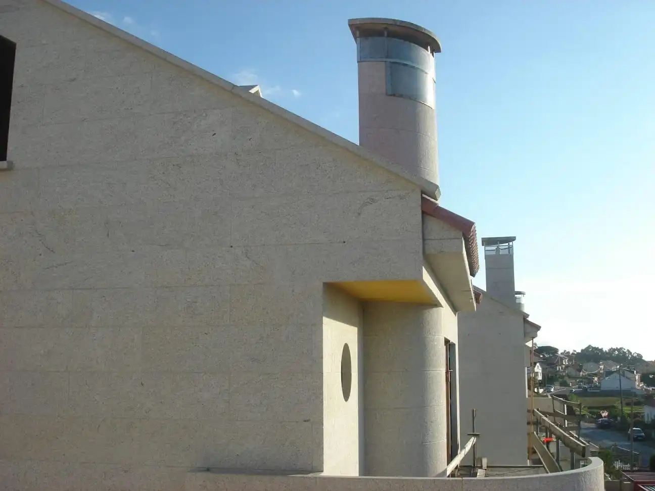 Vista exterior de Casa o xalet en venda en Vilagarcía de Arousa