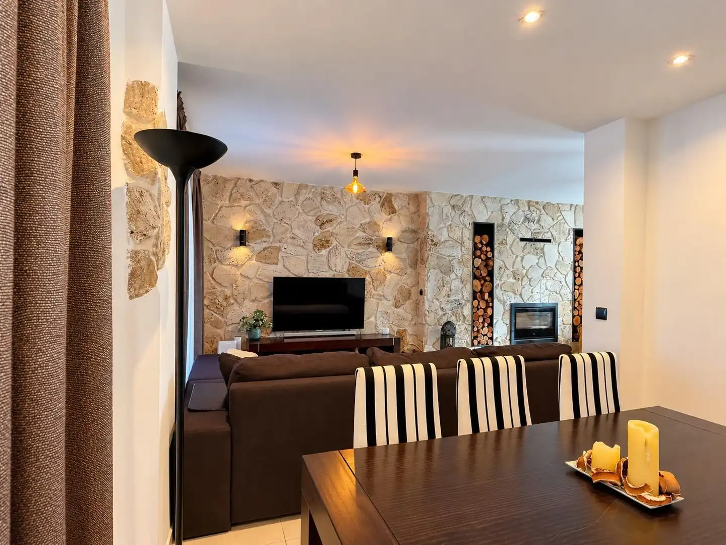 Living room of Houses for sale in Chiloeches, Guadalajara