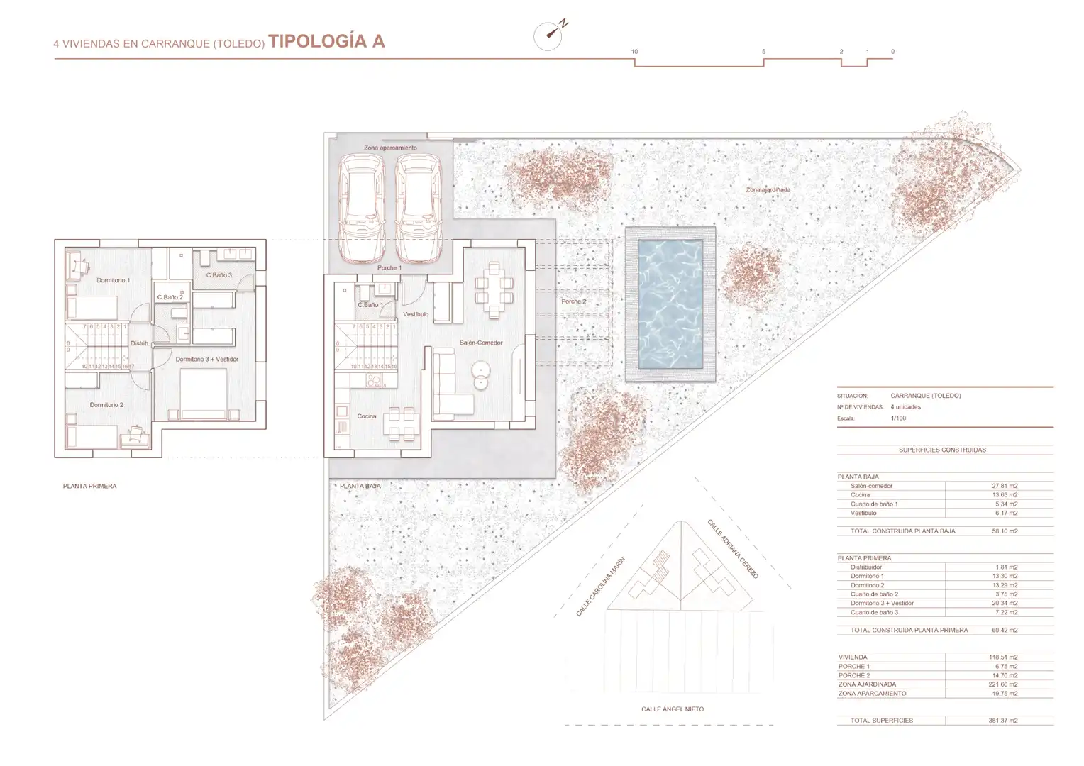 Chalet con jardín en venta en Calle Norte 1, imagen 7