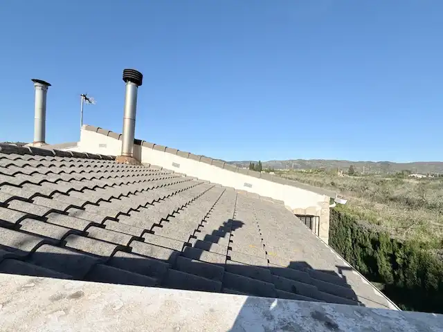Vista exterior de Finca rústica en venda en Cabanes amb Jardí privat, Terrassa i Piscina
