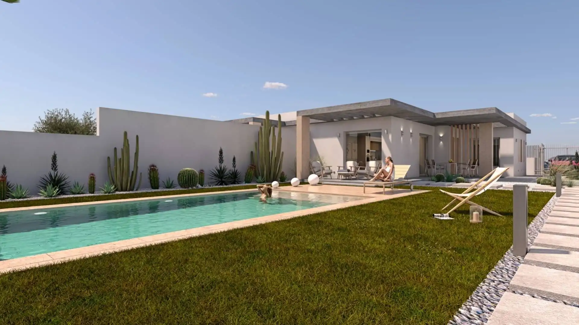 Chalet con piscina en venta en Santiago de la Ribera, imagen 9