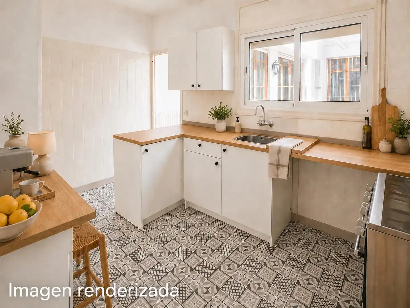 Küche von Haus oder Chalet zum Verkauf in Mataró mit Terrasse