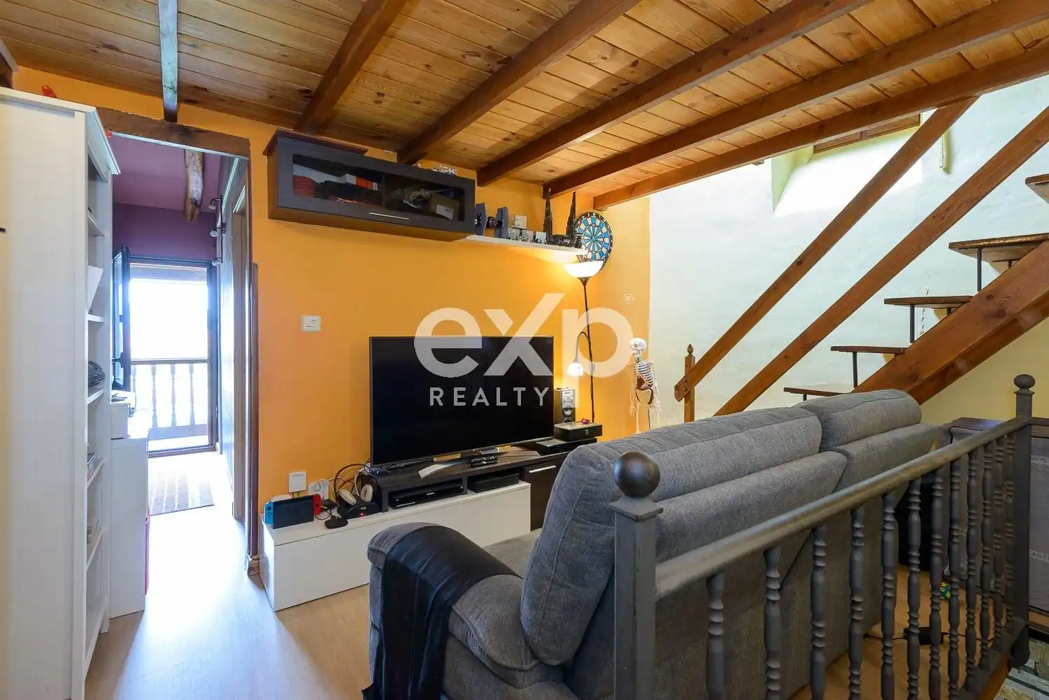 Sala d'estar de Casa o xalet en venda en Lena amb Calefacció, Jardí privat i Terrassa