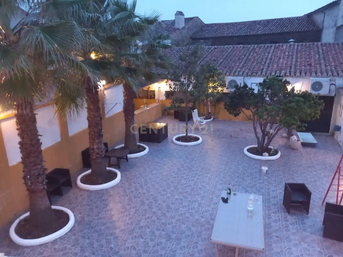Terraza de Casa o chalet en venta en Madroñera con Jardín privado, Horno y Lavadora