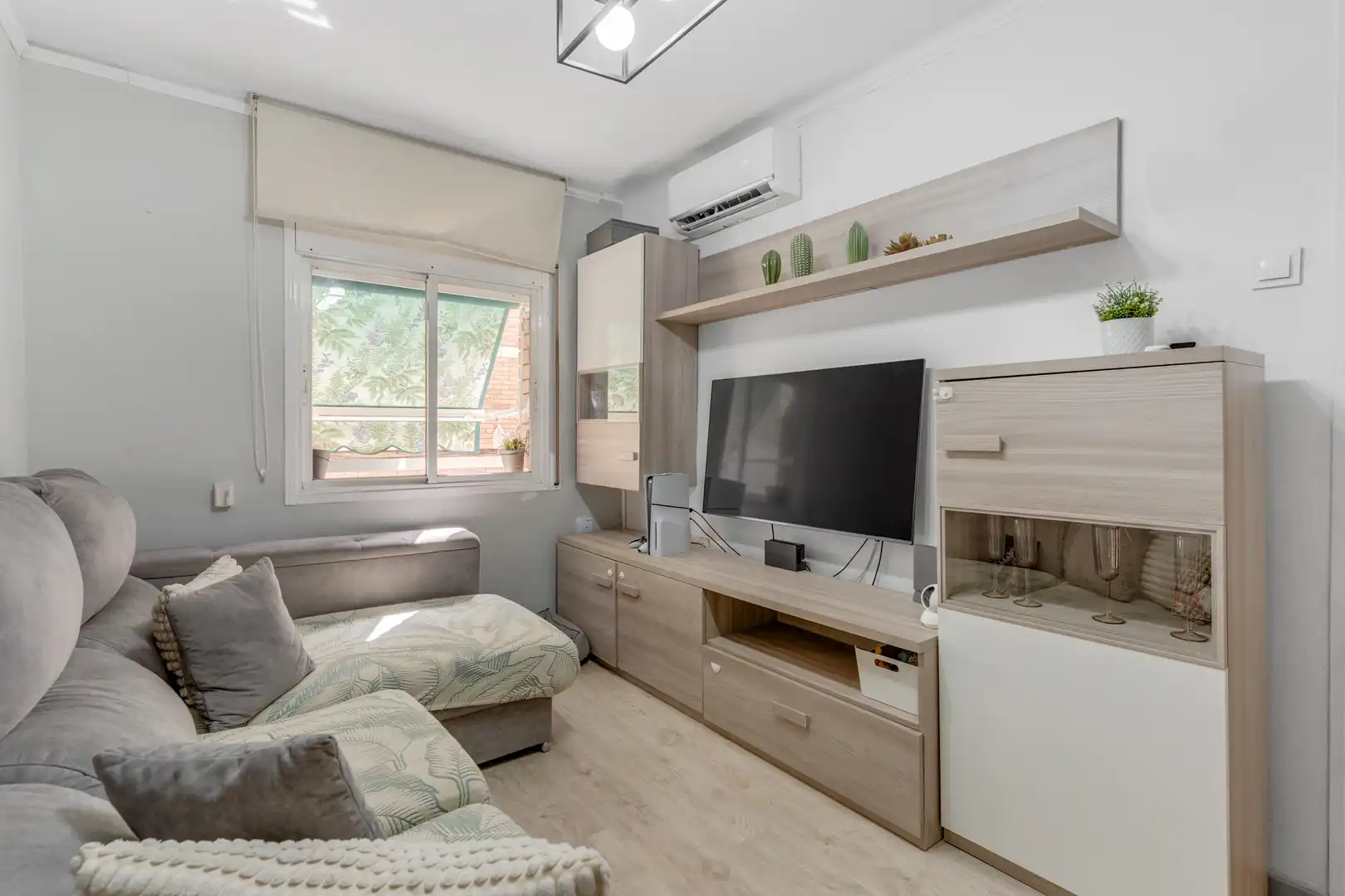 Sala de estar de Piso en venta en Barcelona con Calefacción