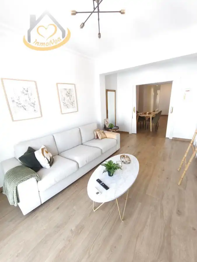 Sala de estar de Piso en venta en Cartaya con Aire acondicionado, Trastero y Amueblado
