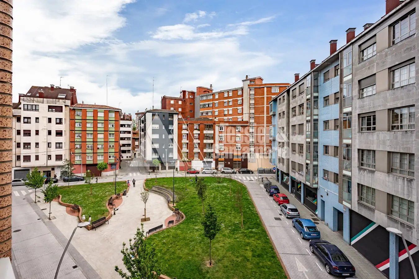 Vista exterior de Piso en venta en Gijón  con Calefacción, Trastero y Amueblado