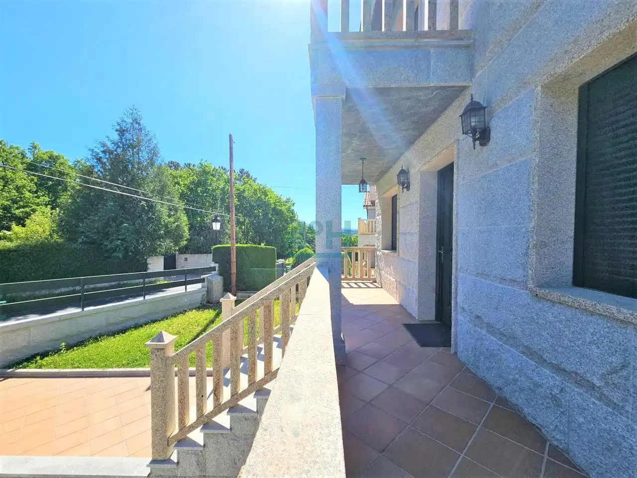 Vista exterior de Casa o chalet en venta en O Pereiro de Aguiar  con Calefacción, Jardín privado y Terraza
