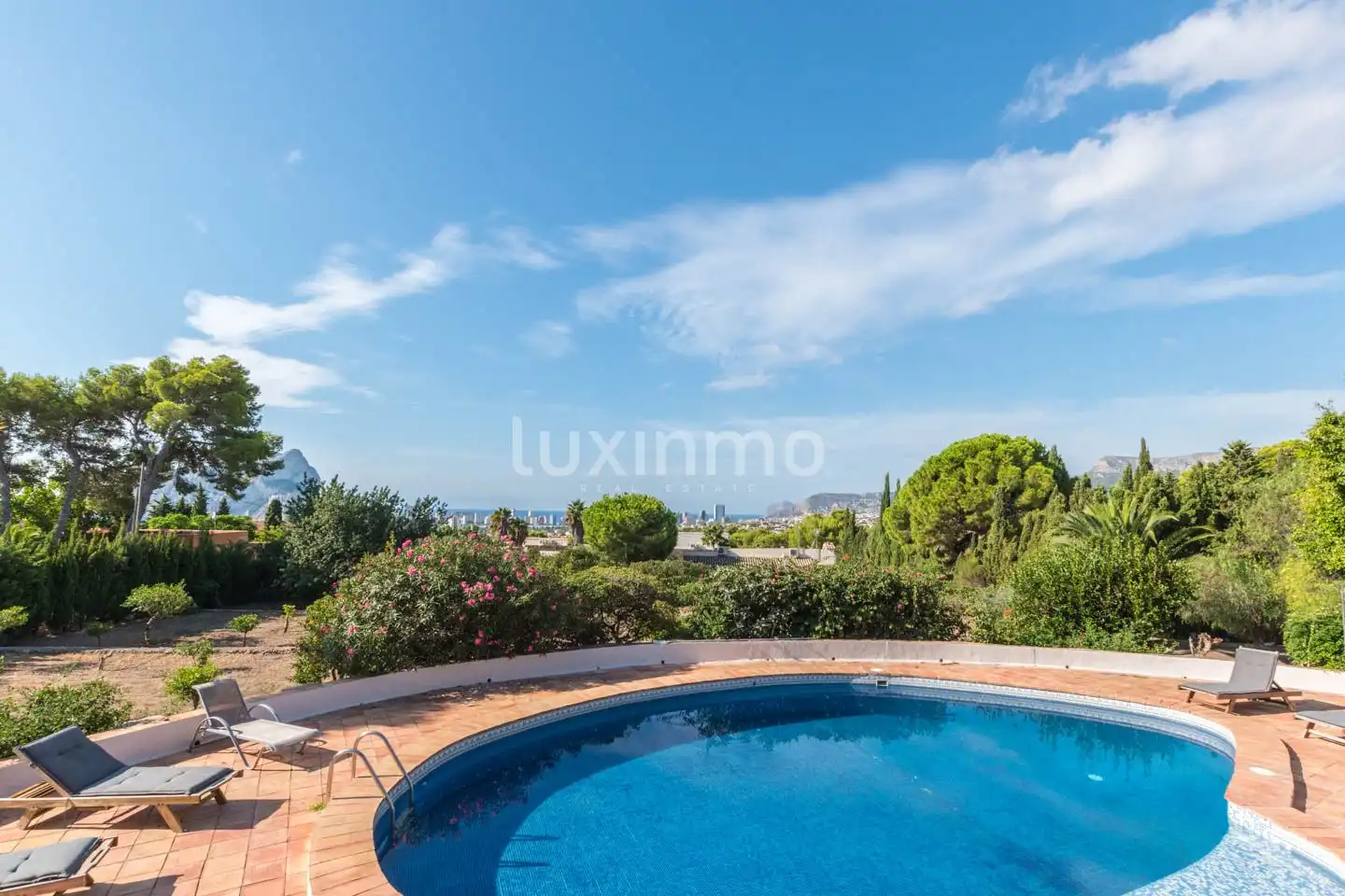 Jardín de Casa o chalet en venta en Calpe / Calp con Aire acondicionado, Calefacción y Jardín privado