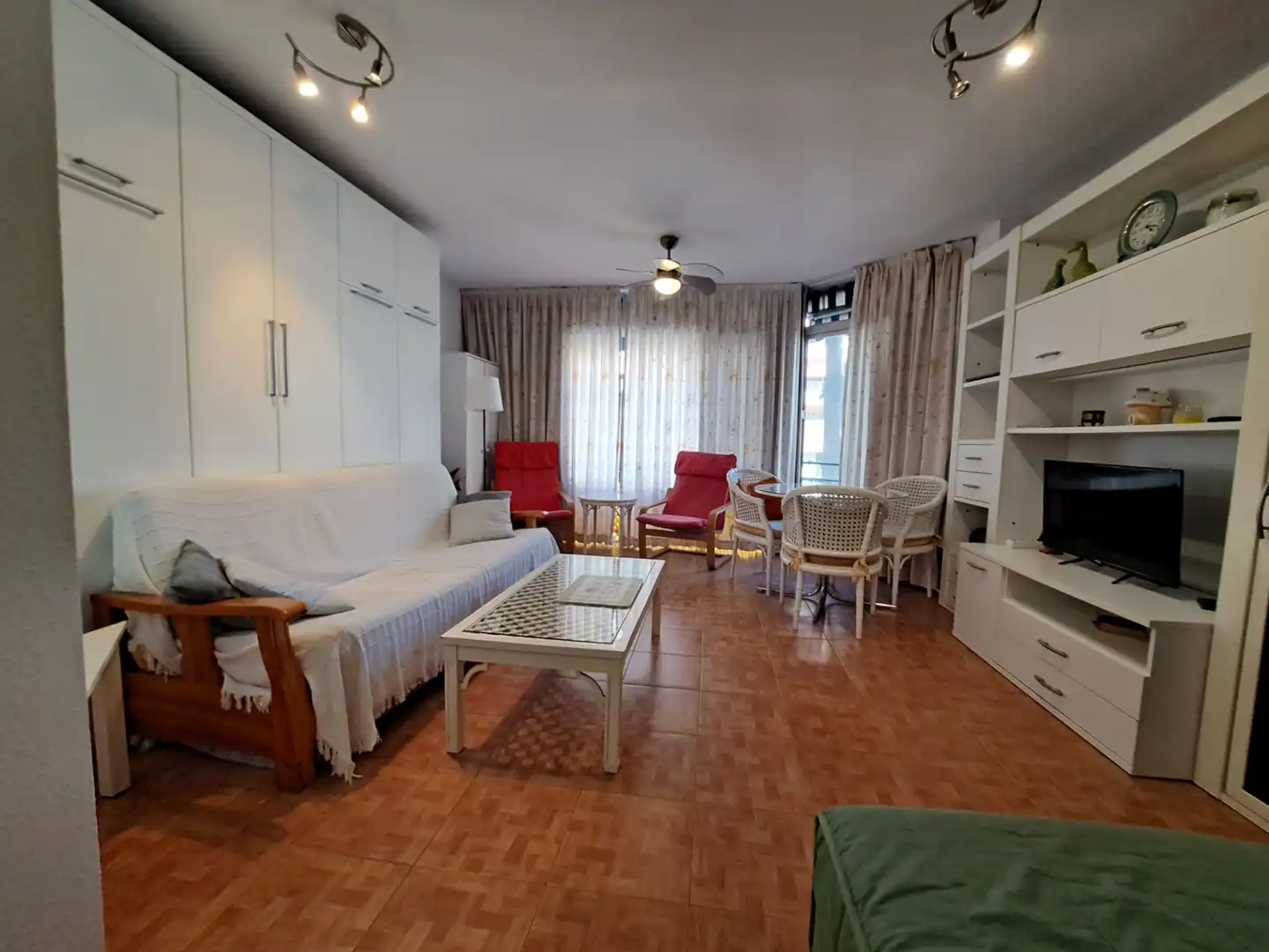 Living room of Apartments for rent in Marbella  with Air Conditioner, Heating and Furnished