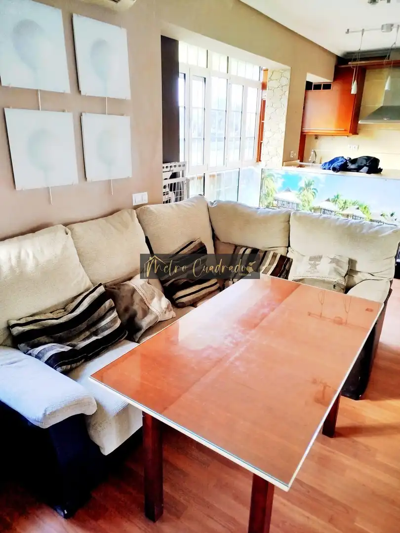 Living room of Flat for rent in Mérida  with Air Conditioner and Furnished