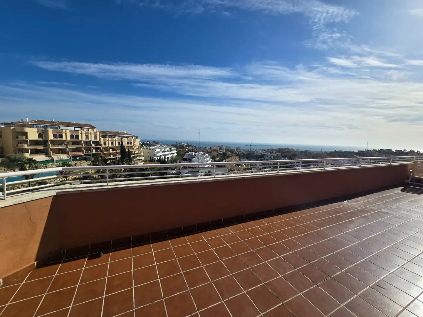 Terrasse von Dachboden zum Verkauf in Mijas mit Klimaanlage, Heizung und Terrasse