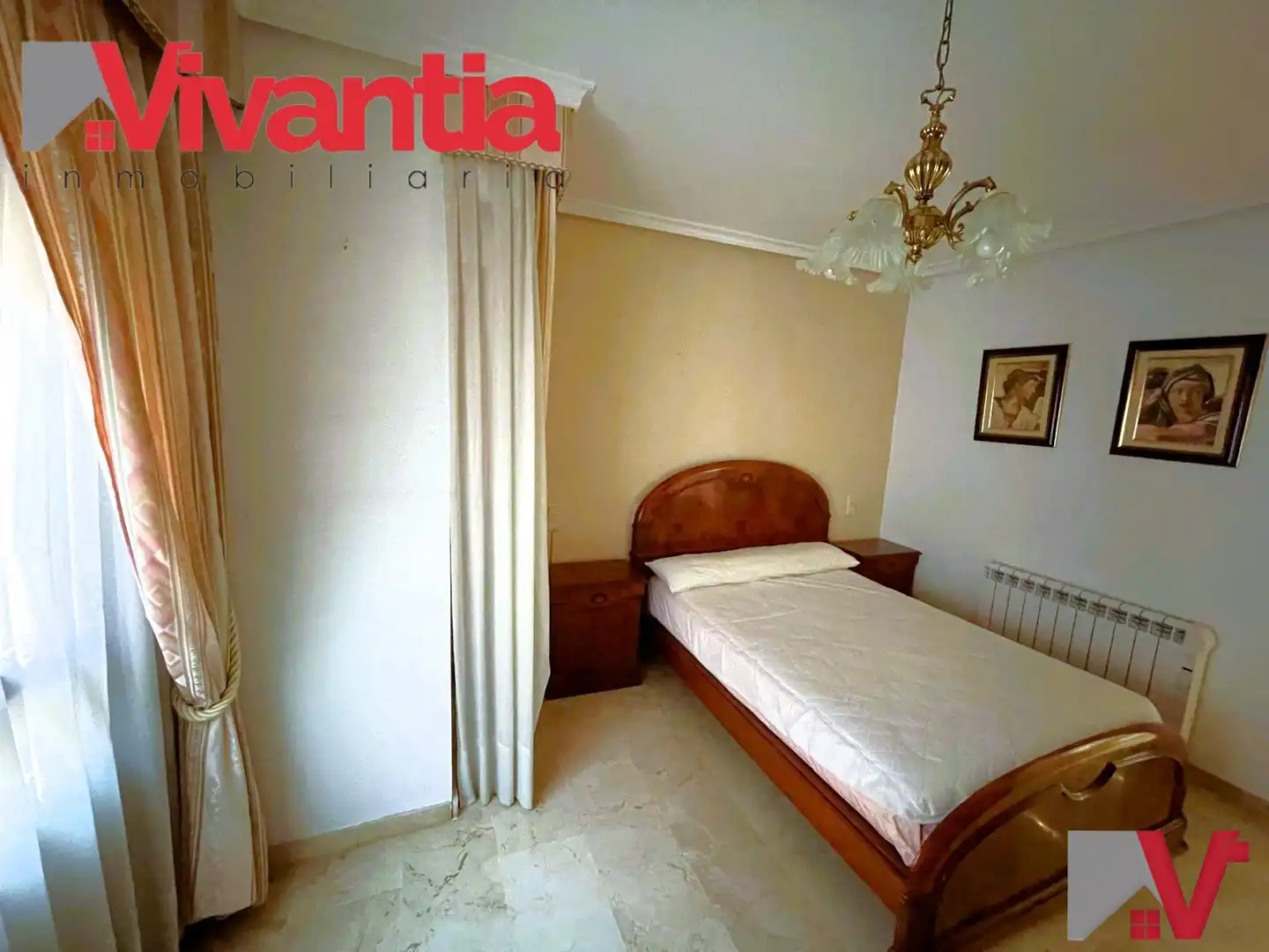 Bedroom of Flat for sale in Lorca  with Air Conditioner, Heating and Terrace