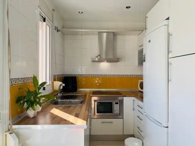 Cuina de Apartament en venda en Mijas amb Calefacció, Moblat i Balcó