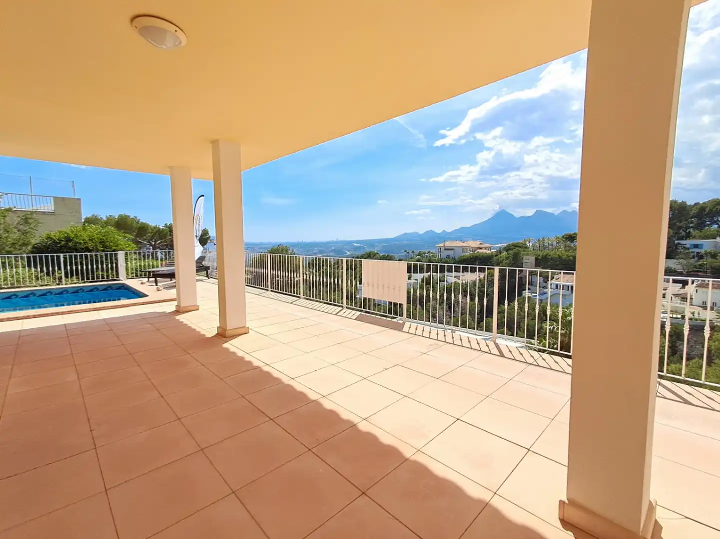 Terraza de Casa o chalet en venta en Altea con Aire acondicionado, Calefacción y Jardín privado