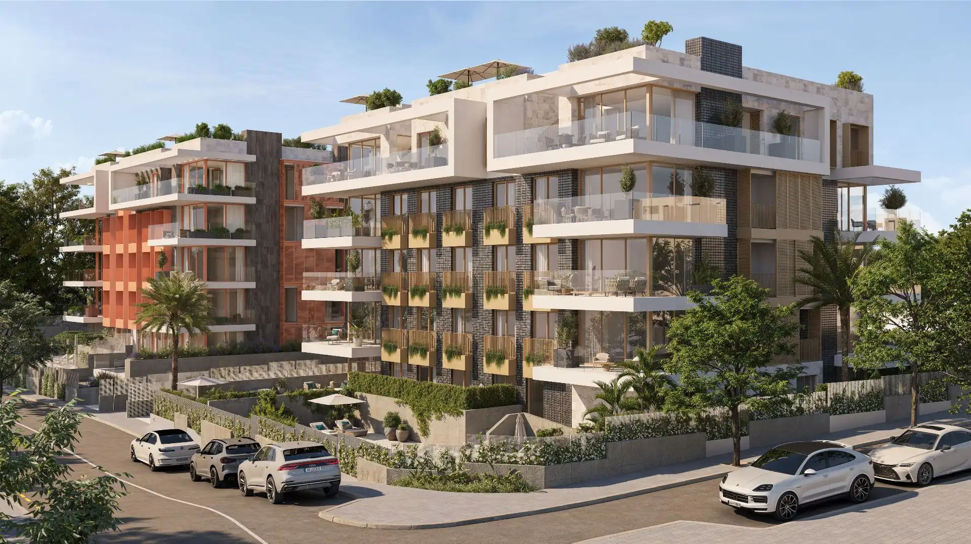 Vista exterior de Àtic en venda en  Palma de Mallorca amb Aire condicionat, Calefacció i Terrassa
