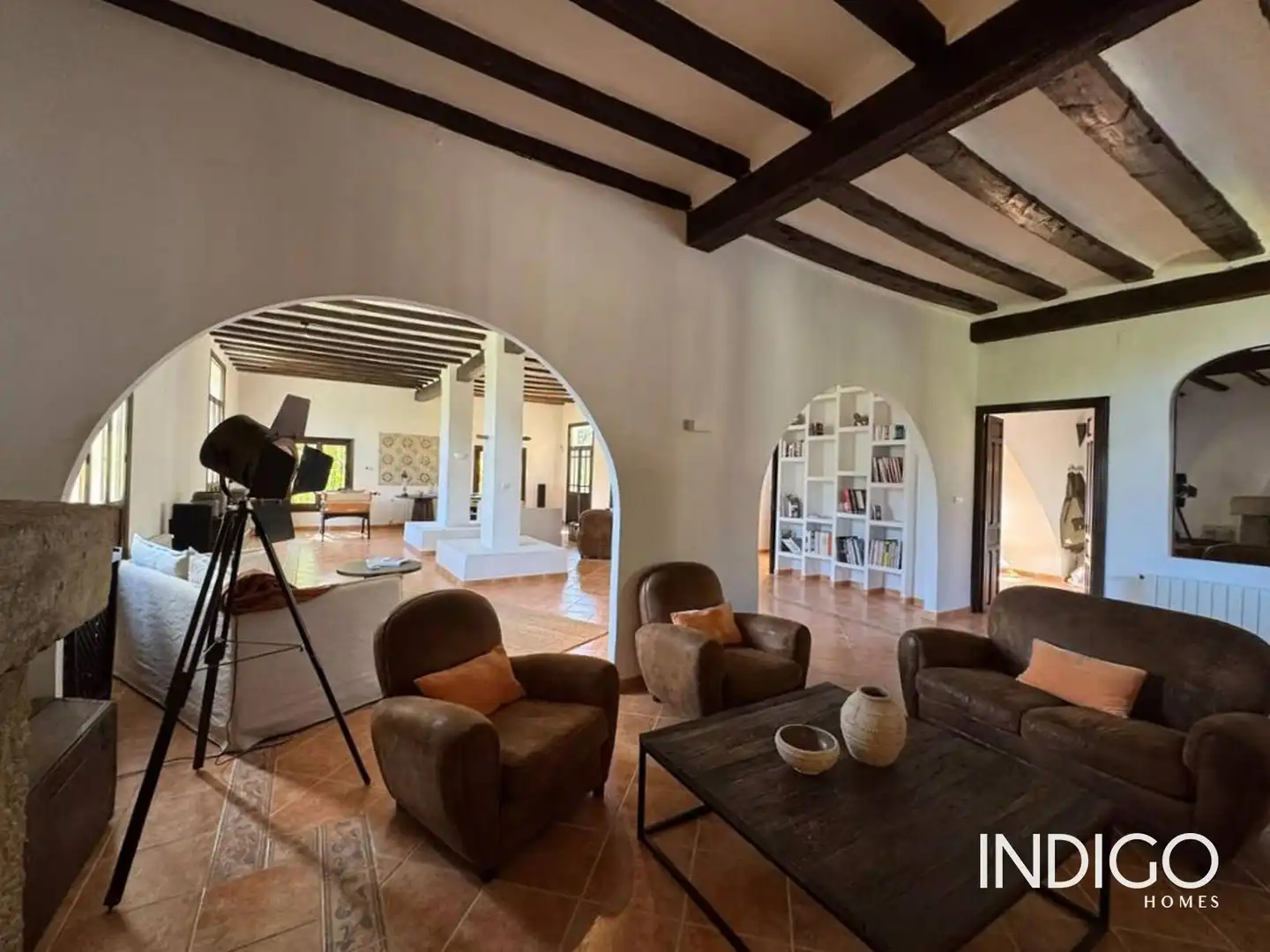 Sala d'estar de Casa o xalet en venda en El Castell de Guadalest, Alicante