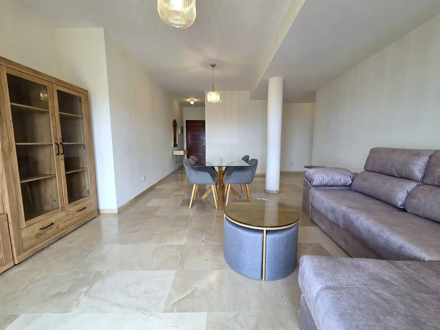 Wohnzimmer von Wohnung zur Miete in Las Palmas de Gran Canaria mit Privatgarten, Abstellraum und Möbliert