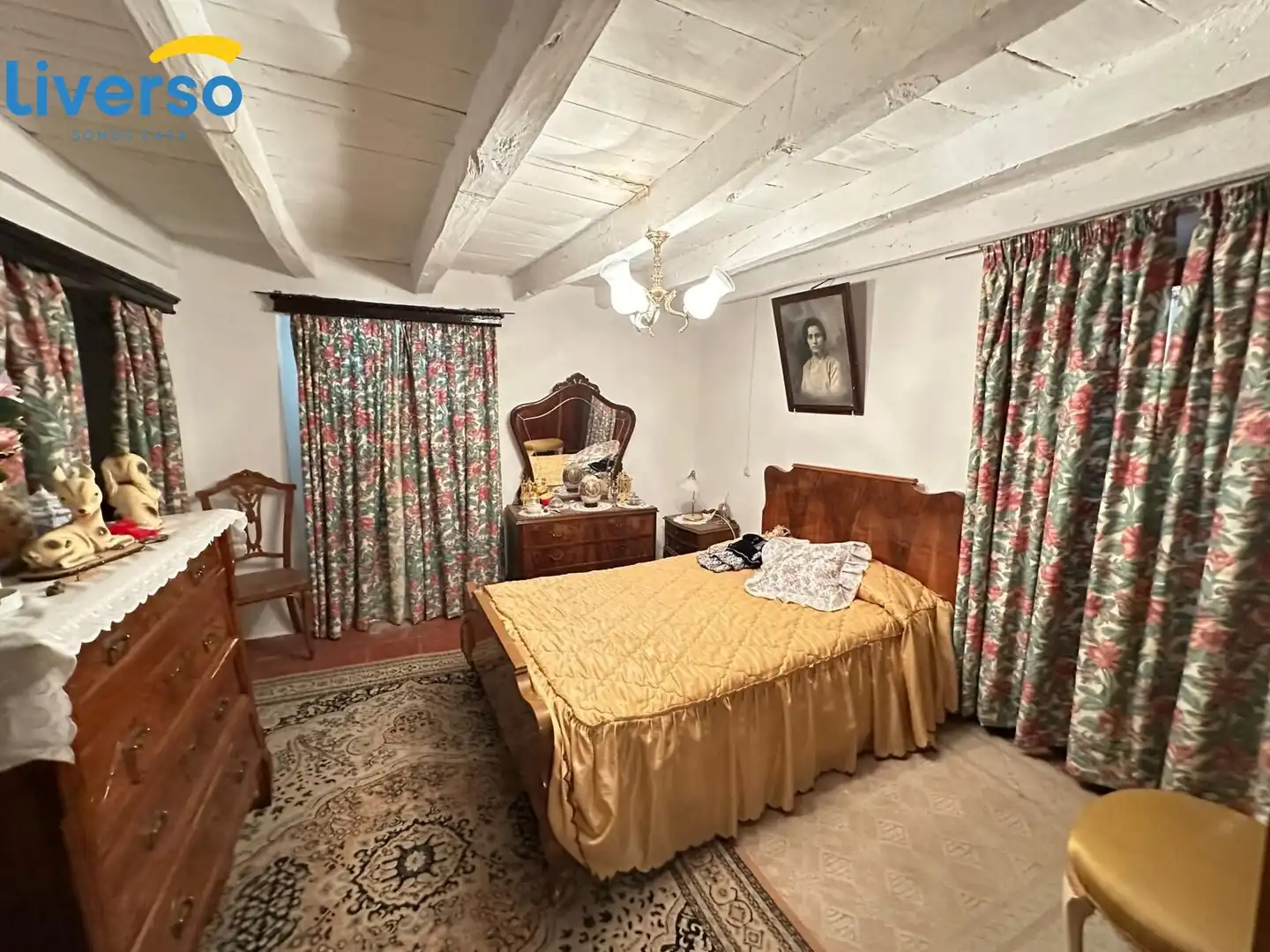 Dormitori de Casa o xalet en venda en San Martín de Rubiales amb Moblat