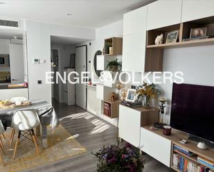 Living room of Attic to rent in  Madrid Capital  with Air Conditioner, Heating and Terrace