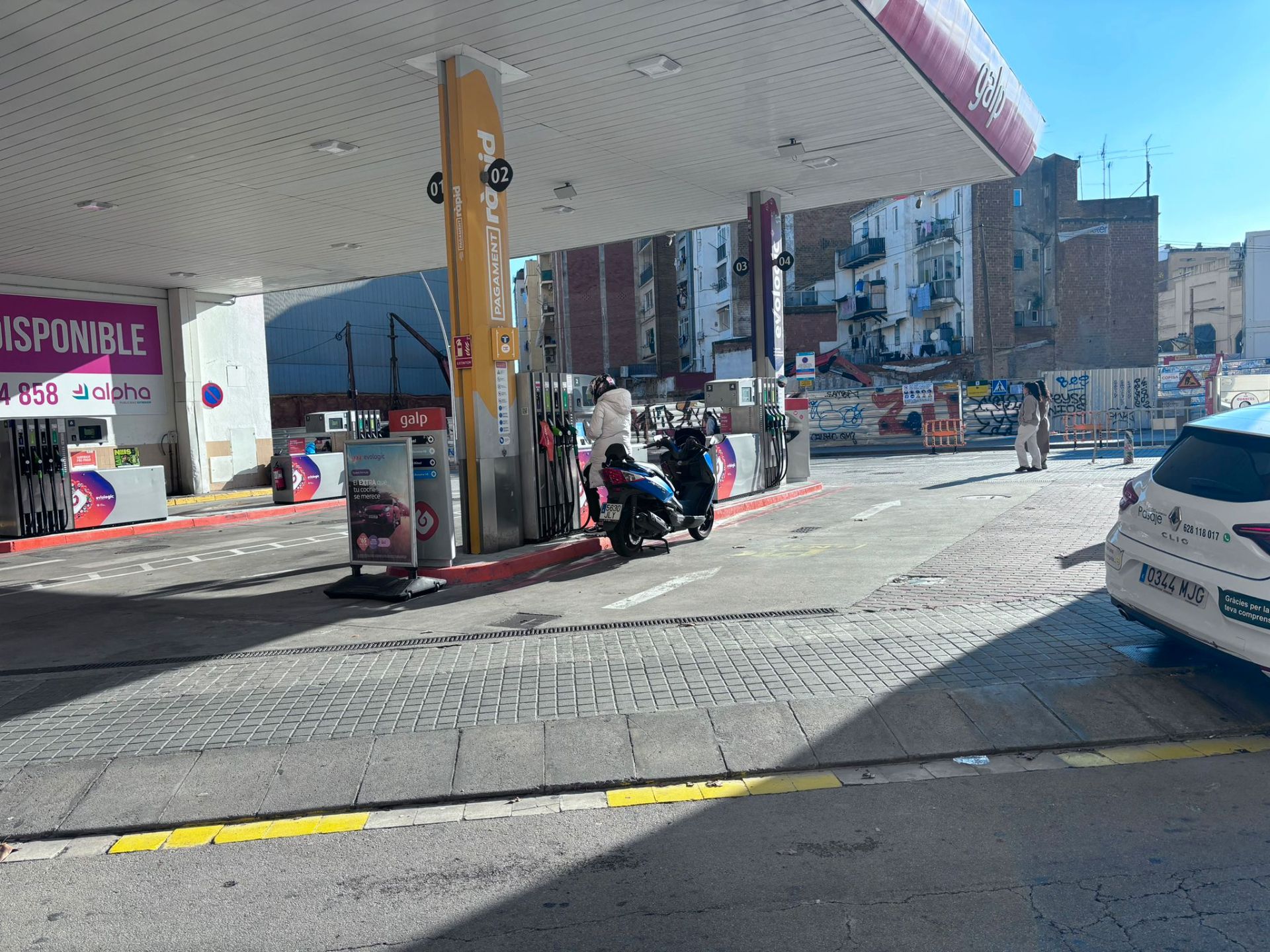 Außenansicht von Geschaftsraum miete in L'Hospitalet de Llobregat mit Alarm