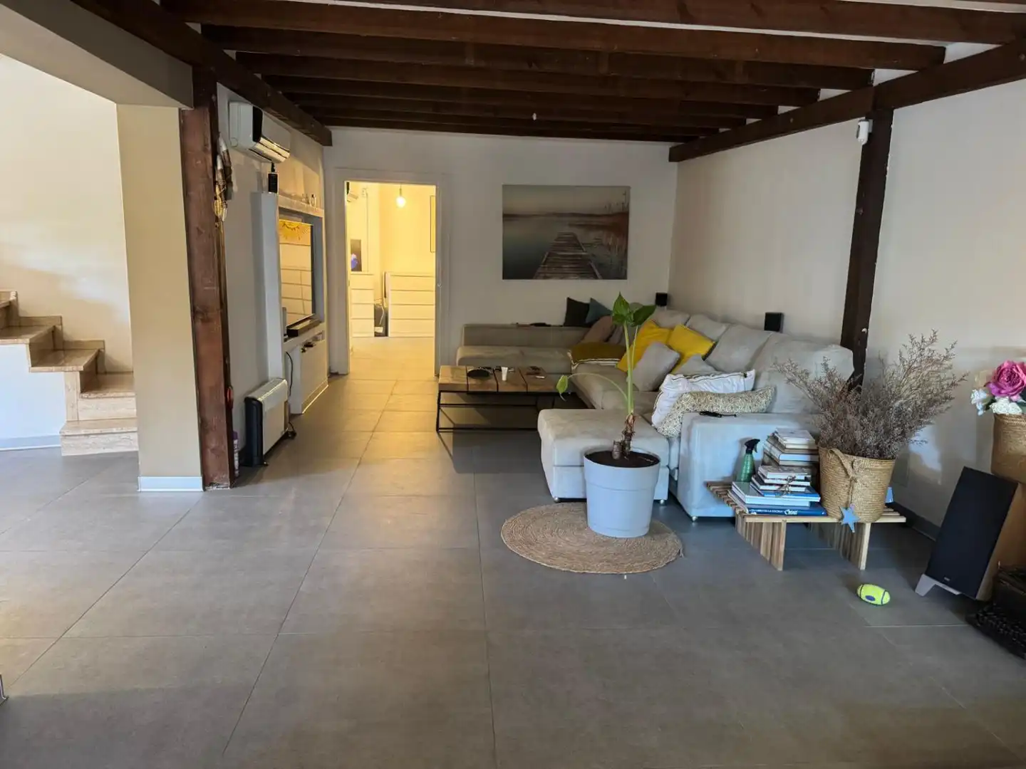 Sala d'estar de Casa o xalet en venda en Vallgorguina amb Aire condicionat, Calefacció i Traster