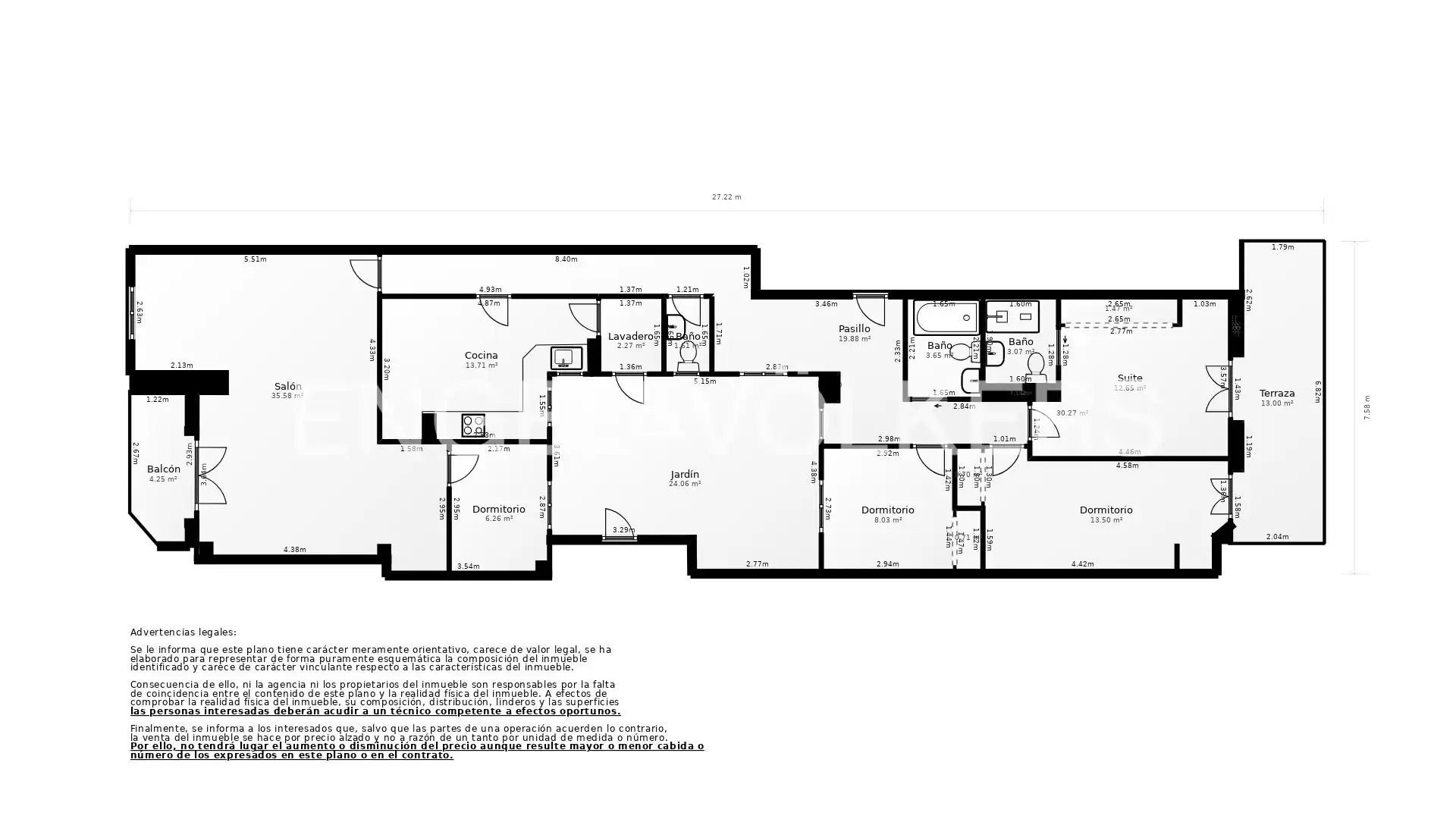Piso en venta en Valencia con Aire acondicionado, Calefacción y Parquet