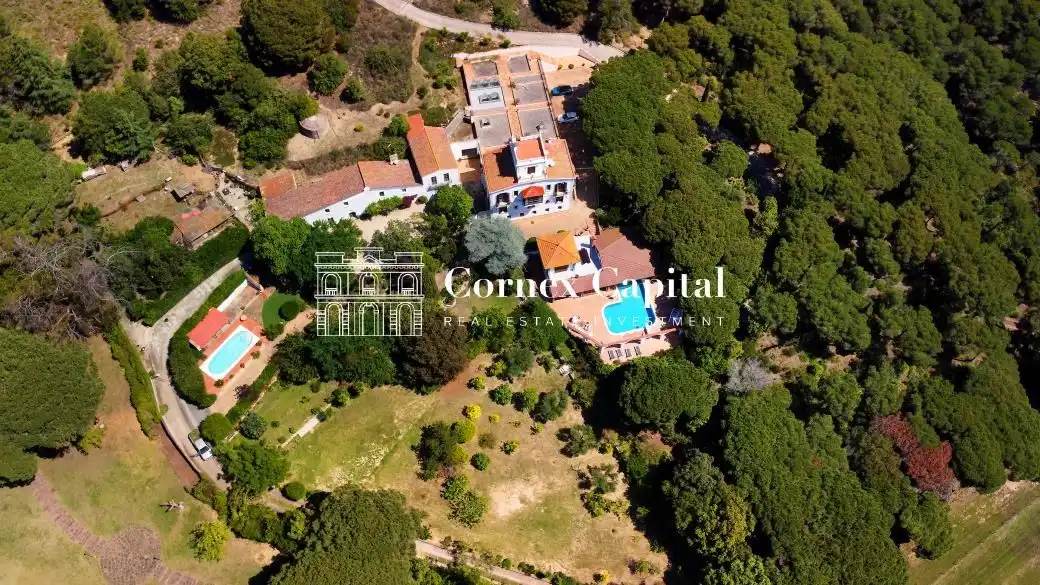 Garten von Country house zum Verkauf in Sant Andreu de Llavaneres mit Privatgarten, Terrasse und Schwimmbad