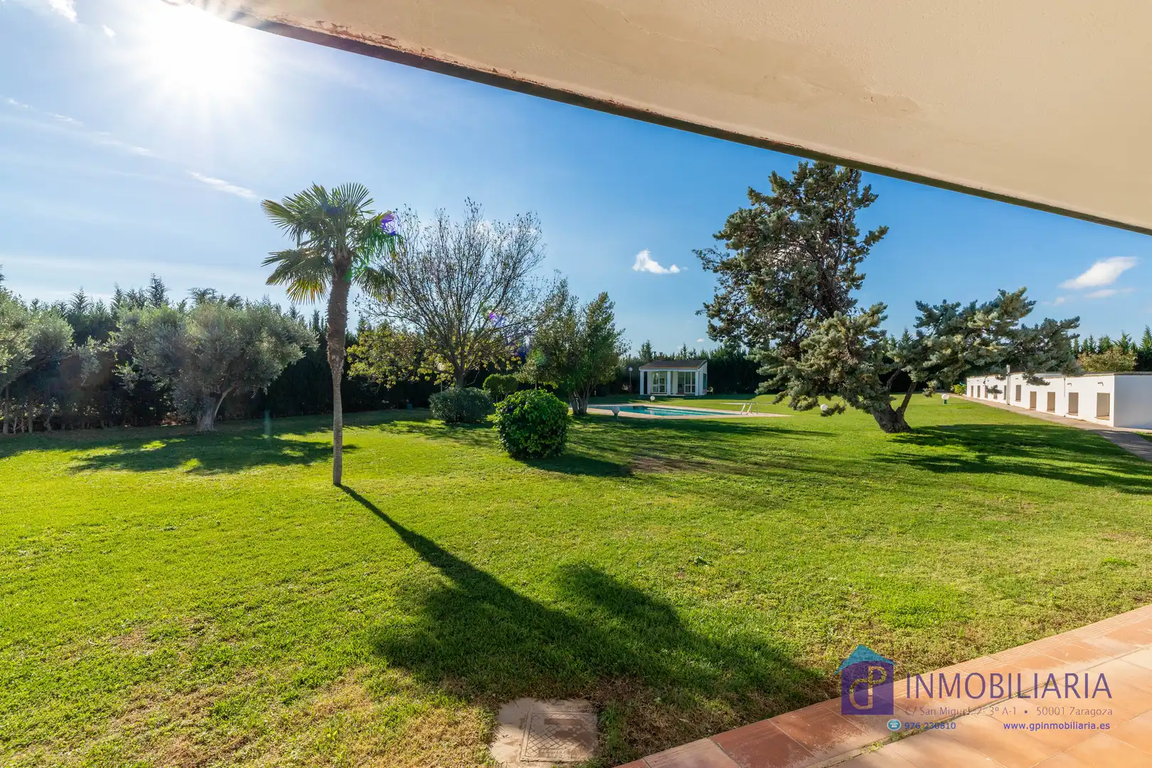 Jardín de Casa o chalet en venta en Zaragoza con Aire acondicionado, Calefacción y Jardín privado