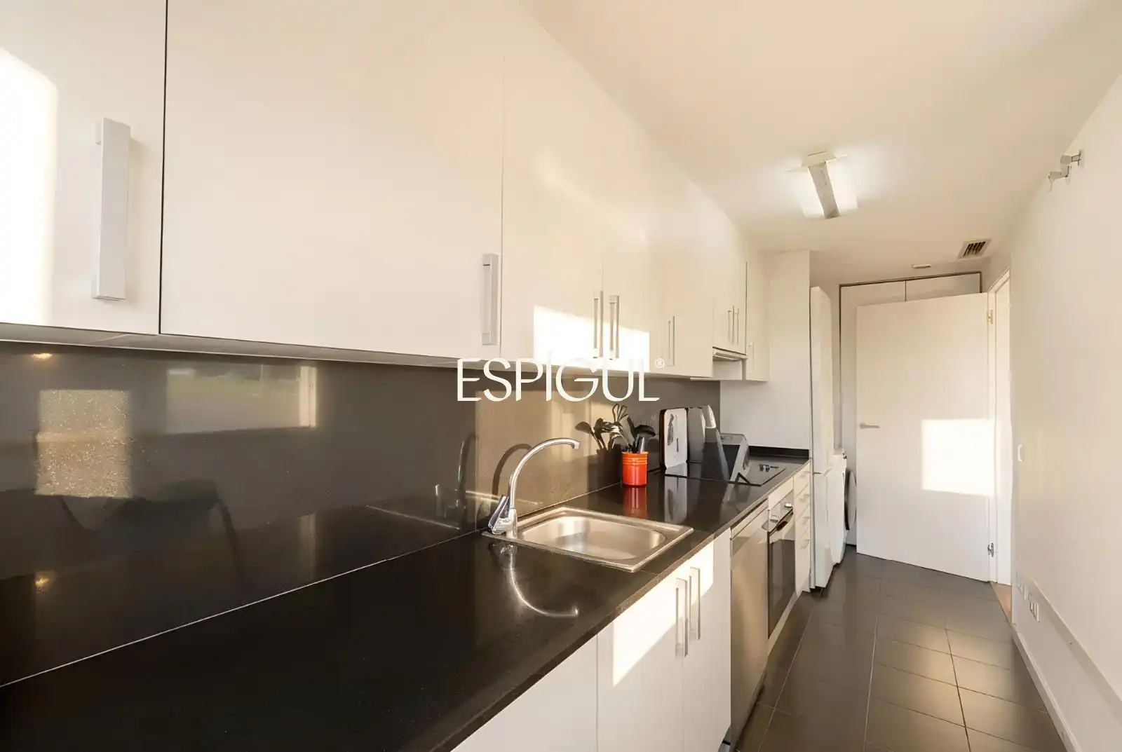 Kitchen of Flat for sale in Sant Andreu de Llavaneres  with Air Conditioner, Heating and Parquet flooring