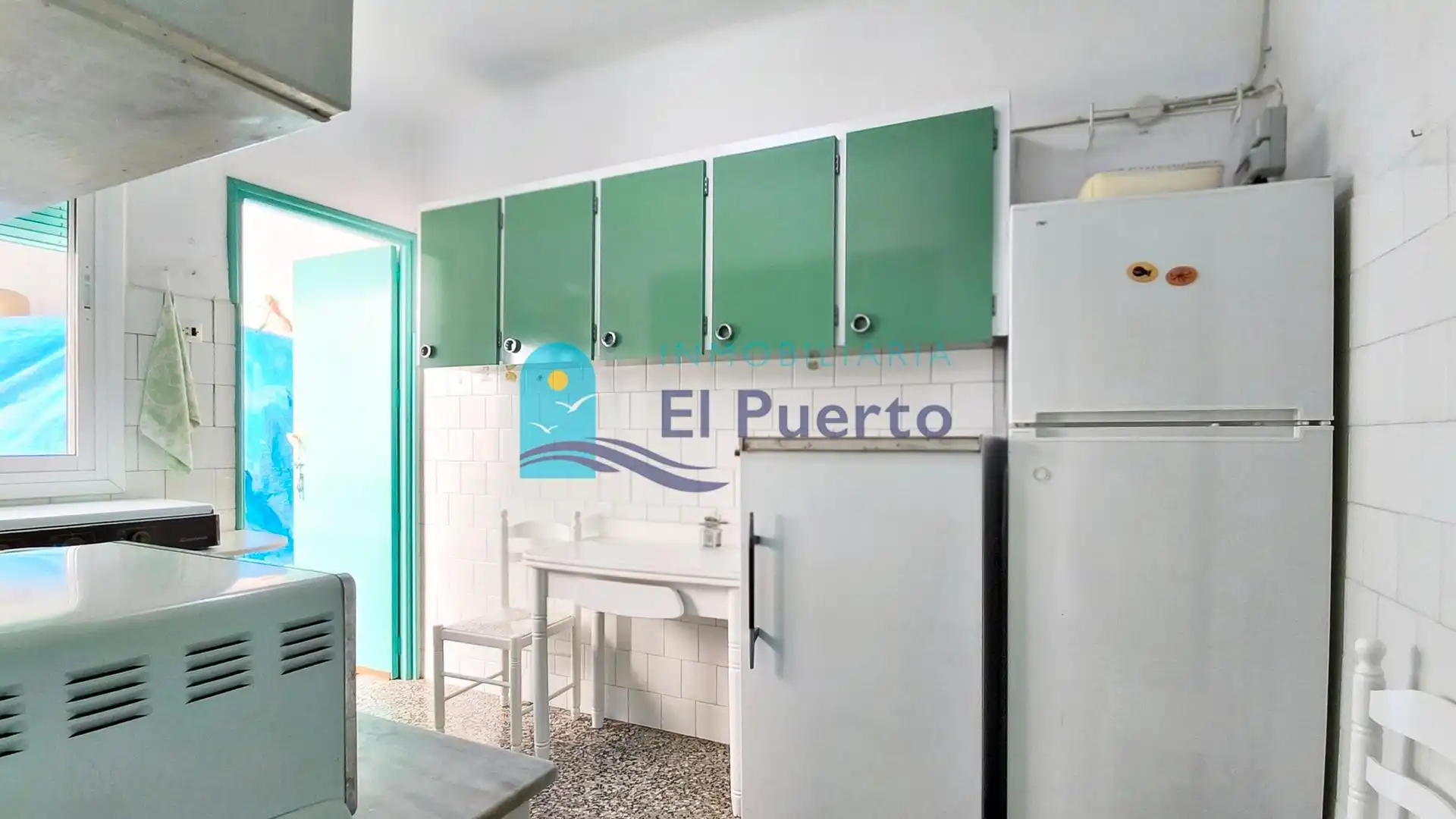 Kitchen of Flat for sale in Mazarrón  with Terrace and Furnished