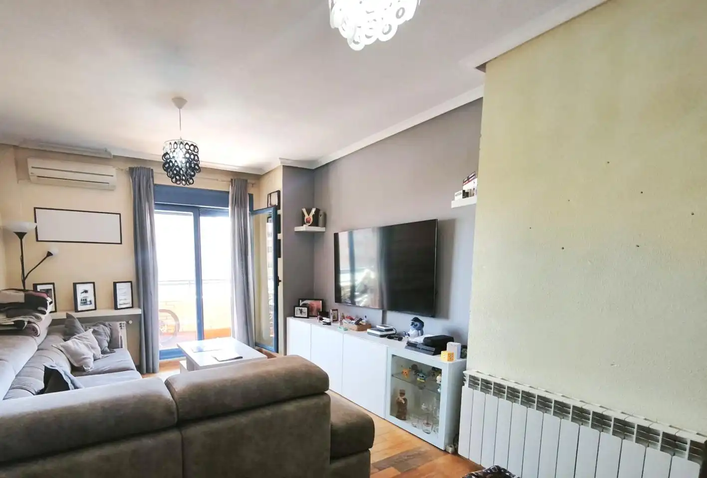 Sala de estar de Piso en venta en Seseña con Aire acondicionado, Calefacción y Parquet