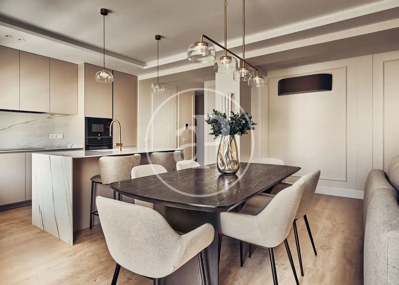 Dining room of Flat for sale in Madrid  with Air Conditioner, Heating and Terrace