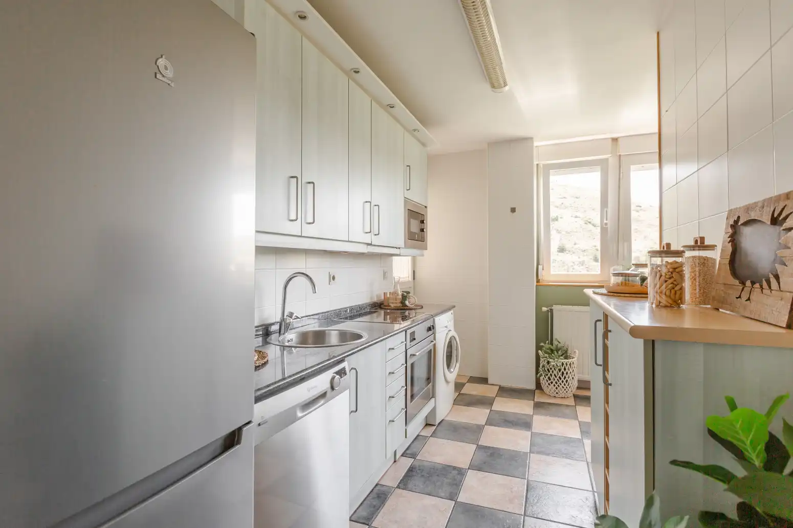 Kitchen of Flat for sale in  Pamplona / Iruña  with Heating and Storage room