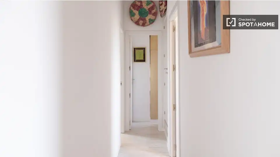 Flat for rent in Madrid  with Air Conditioner, Heating and Furnished