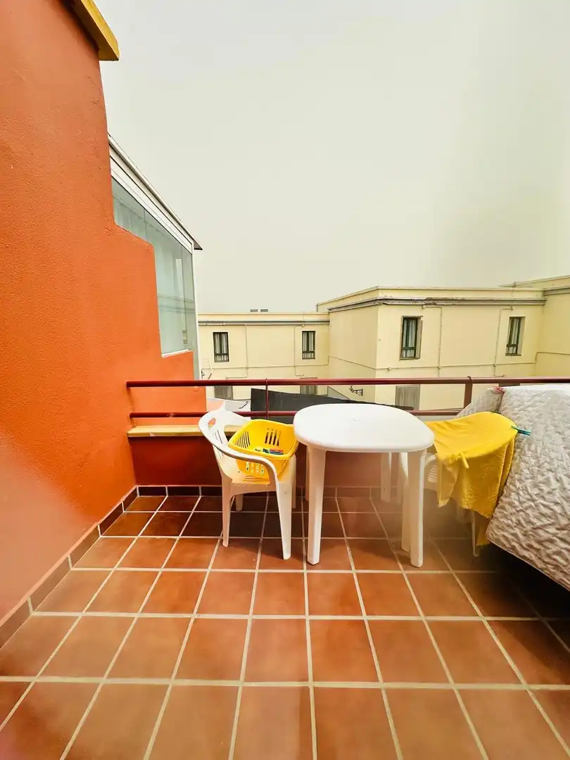 Terrasse von Loft zur Miete in San Bartolomé de Tirajana mit Klimaanlage, Terrasse und Möbliert