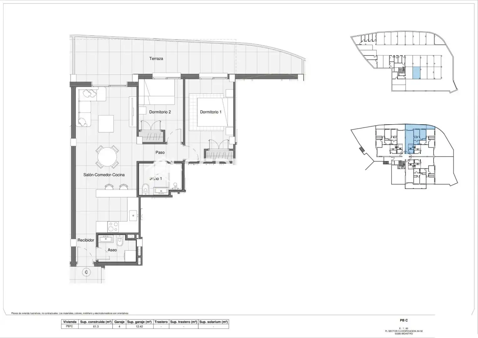 Erdgeschosswohnung mit Terrasse zum Verkauf in Bigastro, imagen 14