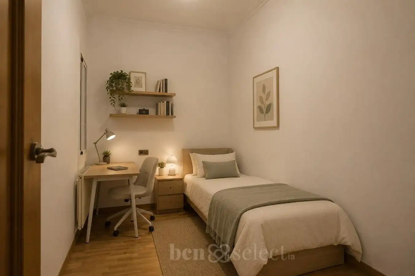 Dormitori de Pis en venda en Barcelona amb Calefacció, Jardí privat i Terrassa