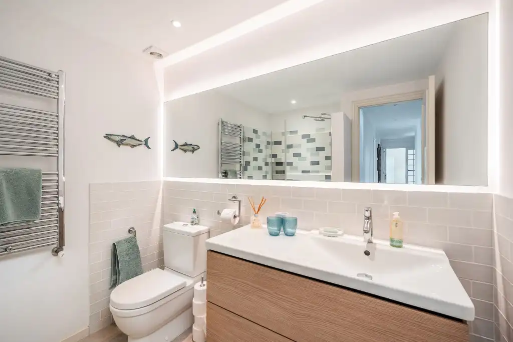 Baño de Casa o chalet en venta en Pollença con Jardín privado, Terraza y Piscina