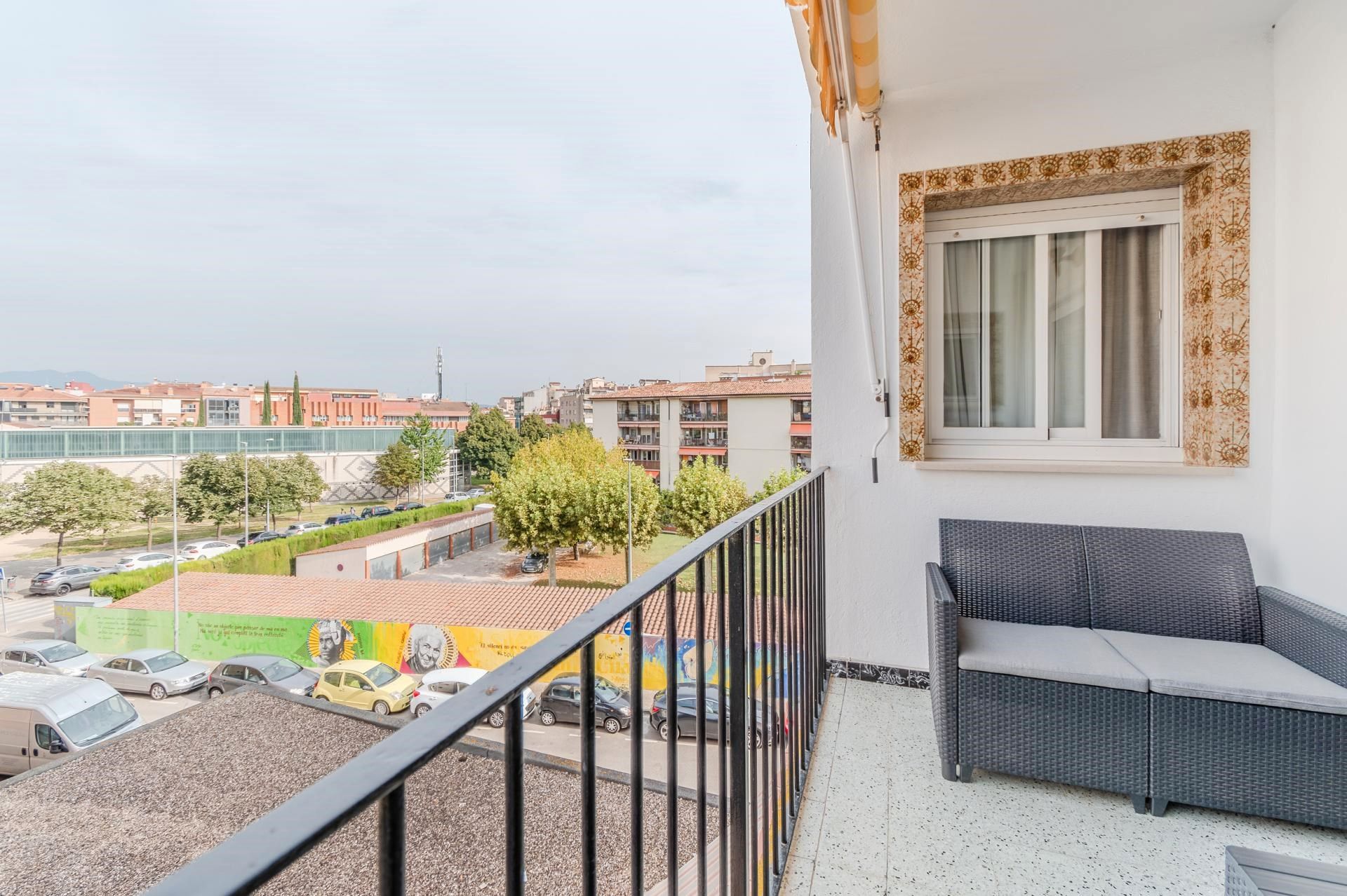 Balcony of Flat for sale in Girona Capital  with Air Conditioner, Heating and Terrace